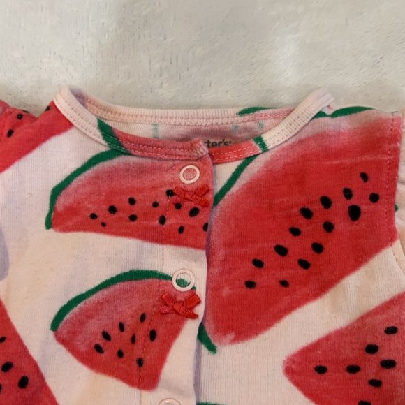 Brand New Carter's Watermelon Romper Size 12 Months NWT - Picture 6 of 6